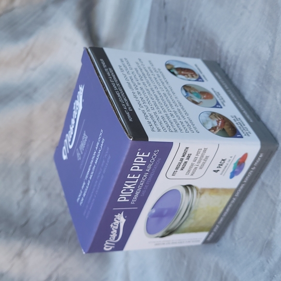 Masontops 4 pack pickle pipeairlock. Fermentation airlocks - Picture 1 of 10